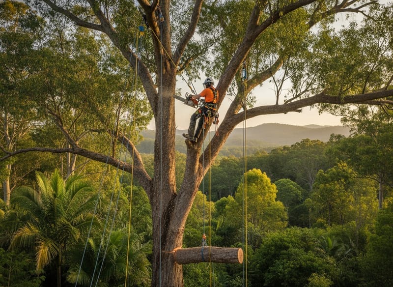 Tree Removal performed by Sunshine Coast Arborist in the Sunshine Coast